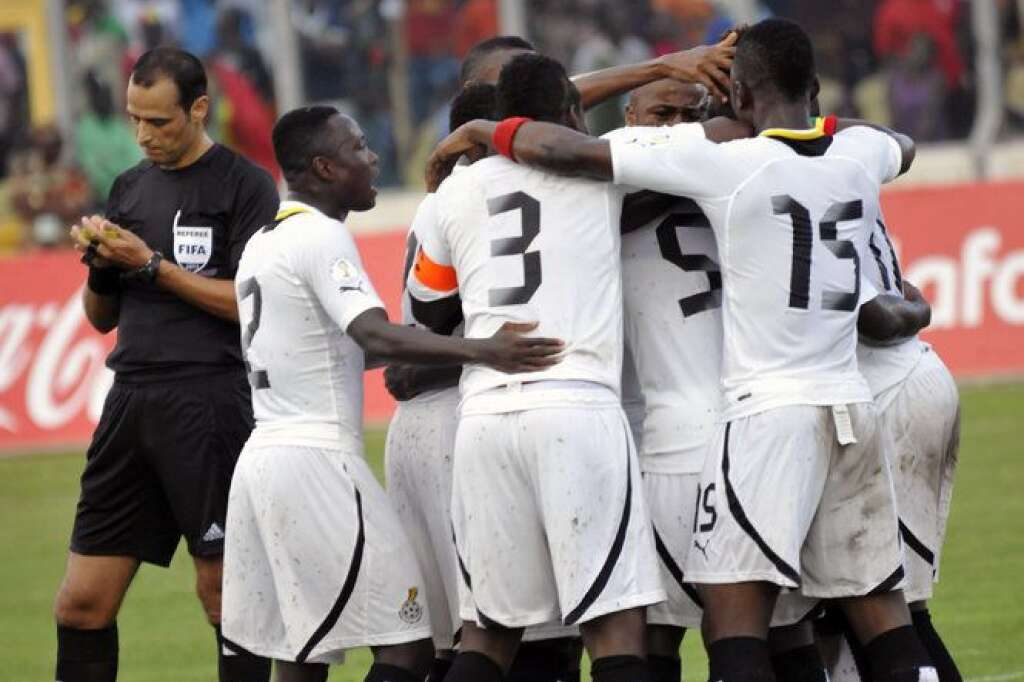 Le Ghana d'Andre Ayew - 3ème participation Quarts de finale en 2010 <strong>Sélectionneur:</strong> James Kwesi Appiah <strong>Joueurs majeurs:</strong> Asamoah Gyan, Sulley Muntari, Kevin Prince Boateng, Michael Essien, Andre Ayew