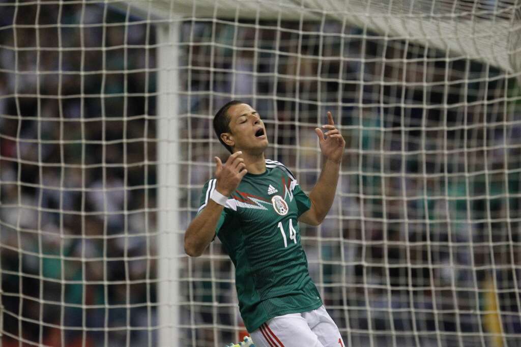 Javier Hernandez (Mexique) - Son club: Manchester United (Angleterre) Poste: attaquant