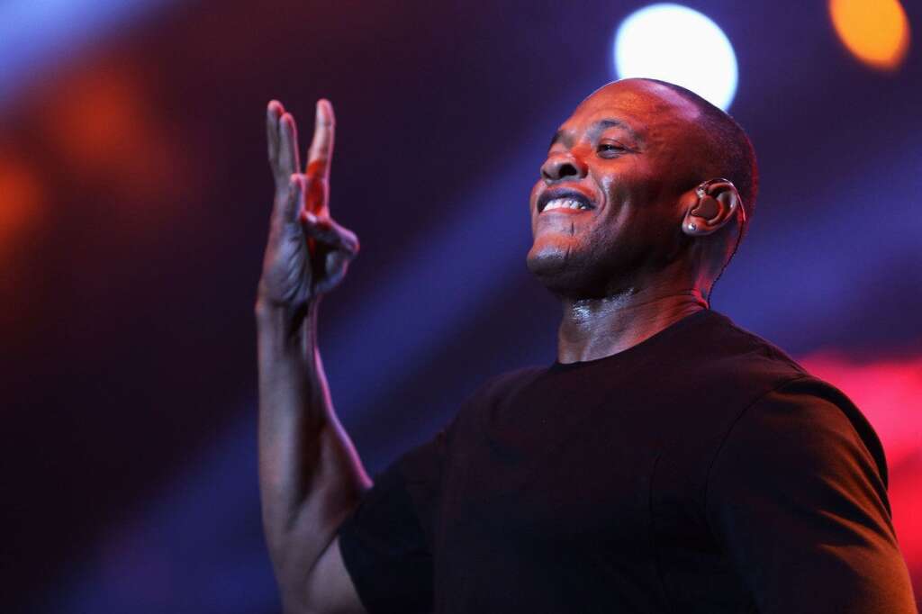 3/ Dr. Dre - PDG de l'entreprise Beats By Dre, le principal de ses revenus, soit 40 millions de dollars, sont assurés par la vente des écouteurs de la marque.