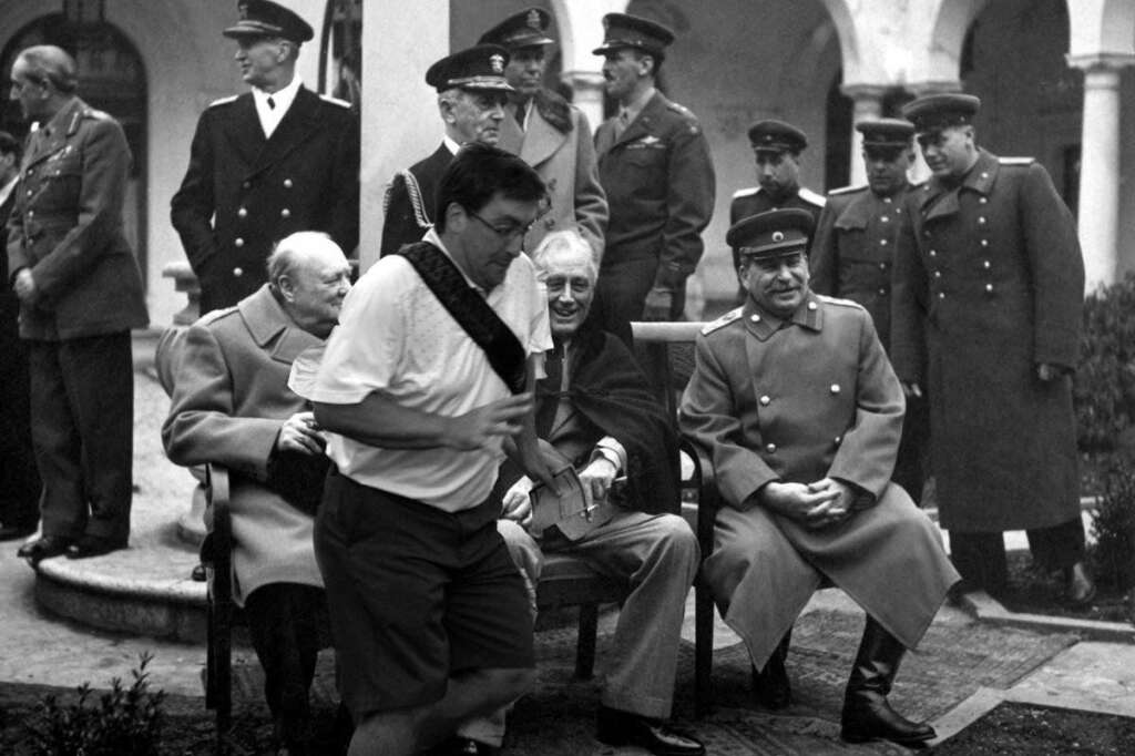 Churchill, Roosevelt et Stalin -