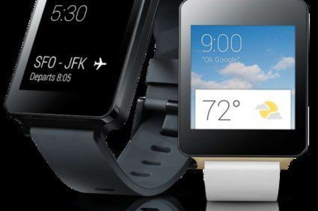 Les meilleures montres connectées du marché - LG G Watch : 199 euros
