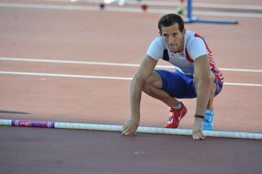 Renaud Lavilenie (athlétisme) - Performance en cours: champion d'Europe 2012 à la perche avec un saut à 5,97 m
