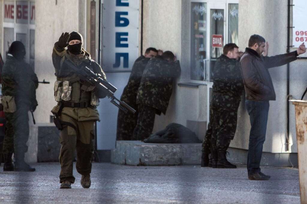 Attaque contre une unité ukrainienne à Simféropol -