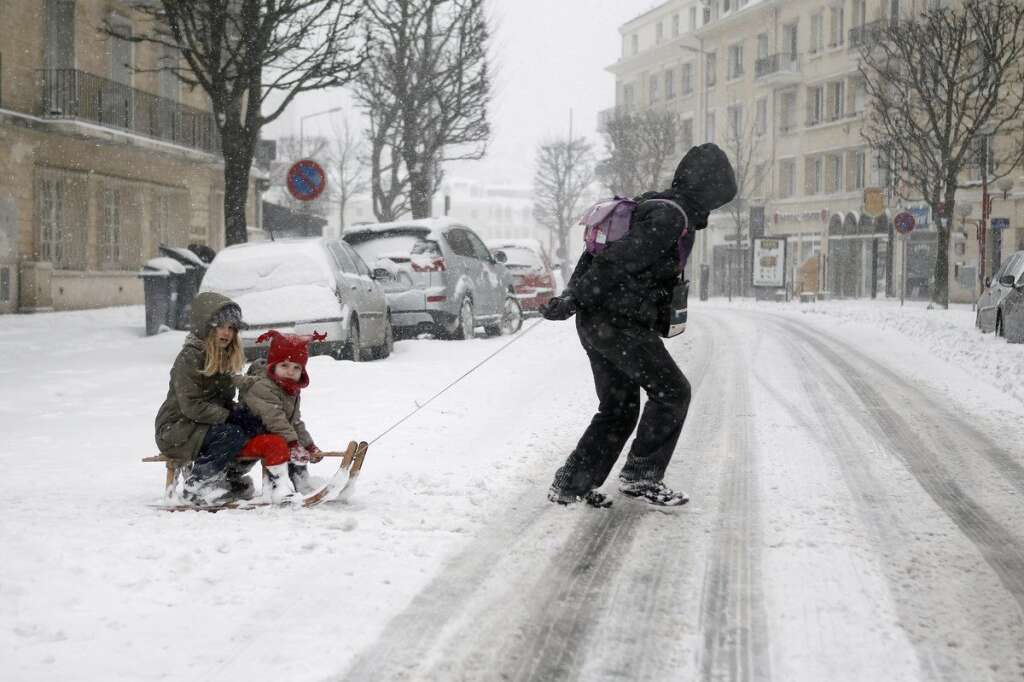 Les sports d'hiver sont de sortie à Caen -