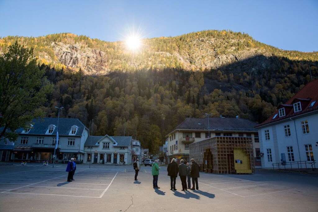 Rjukan, un village en manque de soleil - Le village est privé de soleil près de 6 mois par an