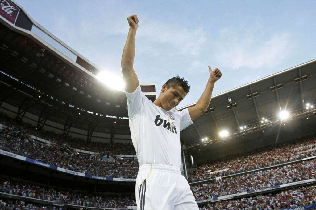 1. Real Madrid - 518,9 millions d'euros - Cristiano Ronaldo, juillet 2009