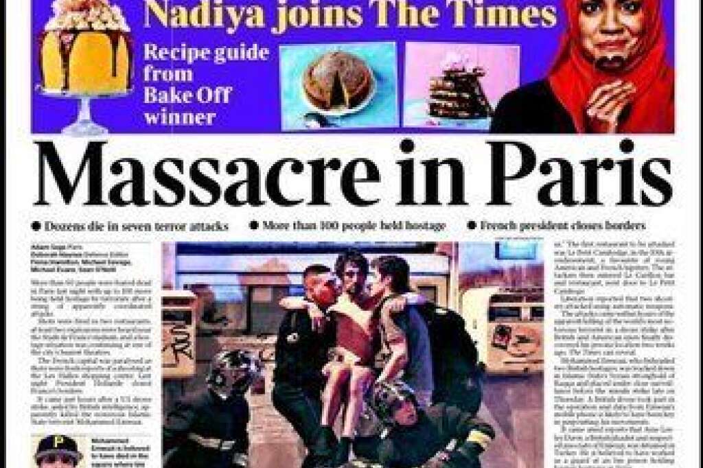 The Times - Massacre à Paris