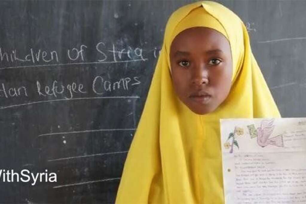 - Les élèves d'un camp de réfugiés au Kenya écrivent des lettres d'espoir aux enfants syriens