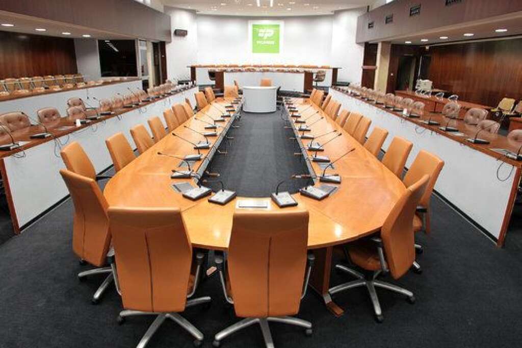 La salle du Conseil régional d'Amiens (Picardie) -
