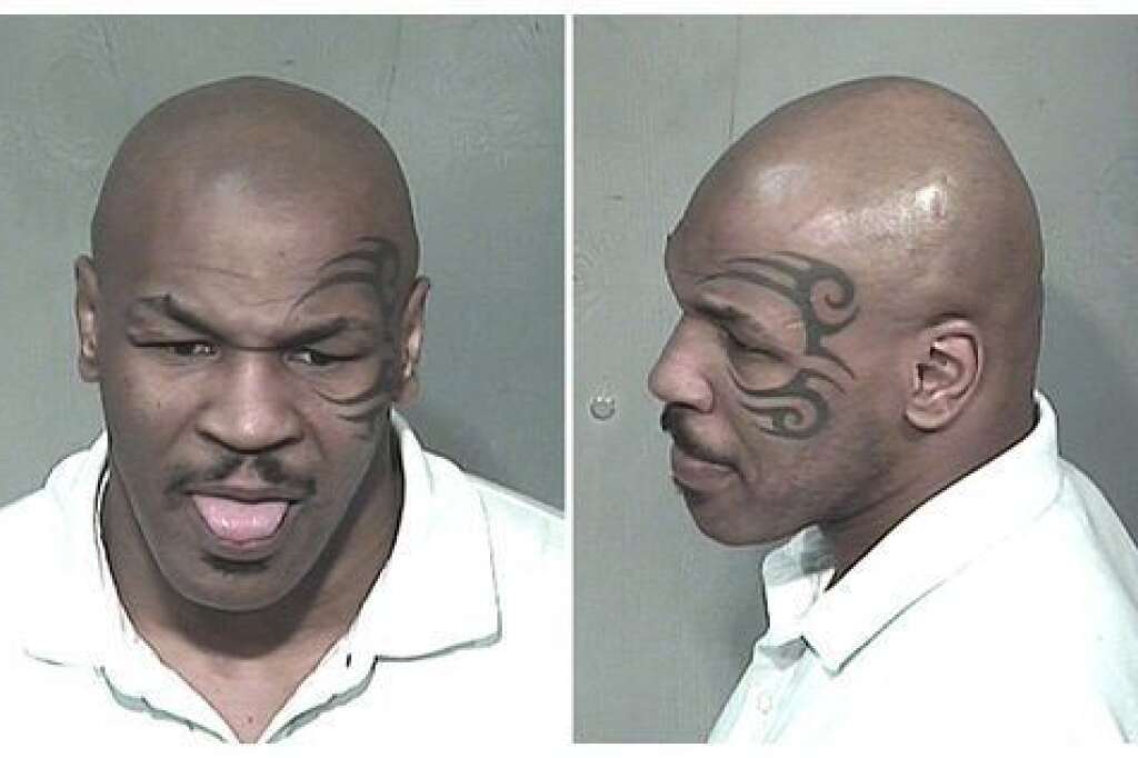 Mike Tyson - Arrêté pour conduite en état d'ébriété et possession de cocaïne
