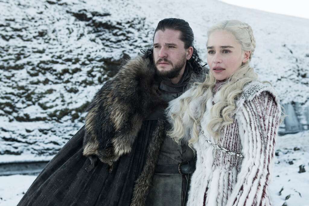 Jon et Daenerys - Saison 8 Game of Thrones