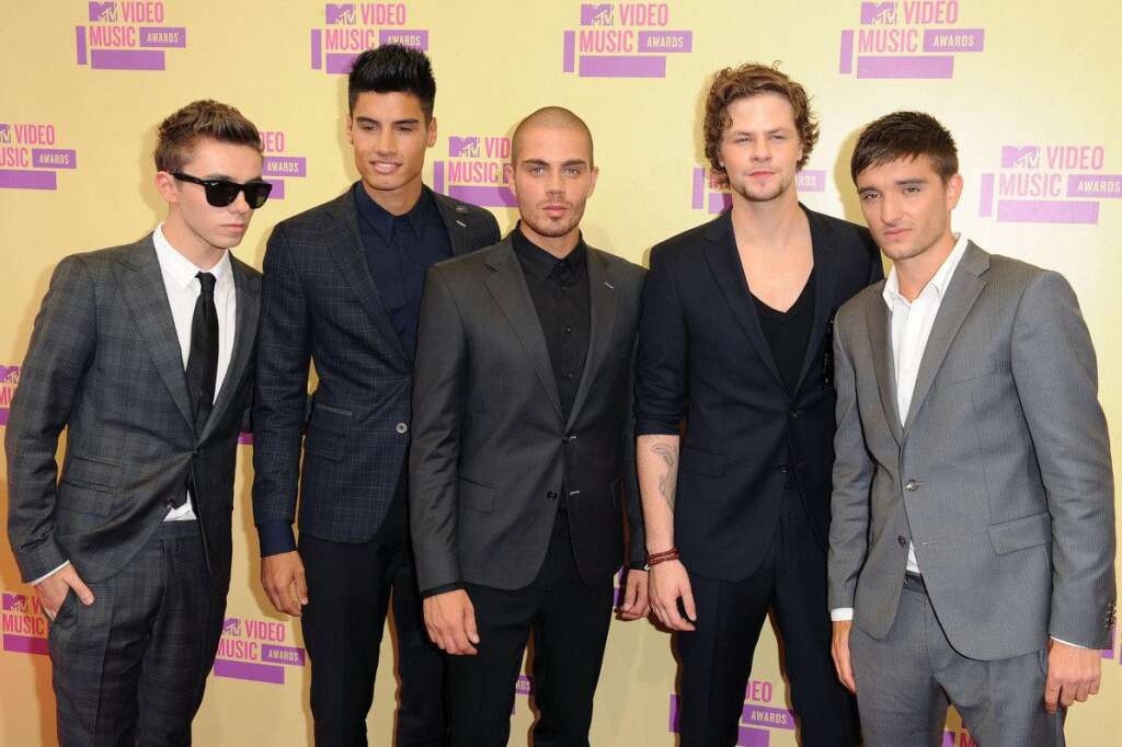 MTV VMA 2012 Arrivals - Los Angeles - The Wanted arriving at the MTV Video Music Awards at the Staples Centre, Los Angeles.
