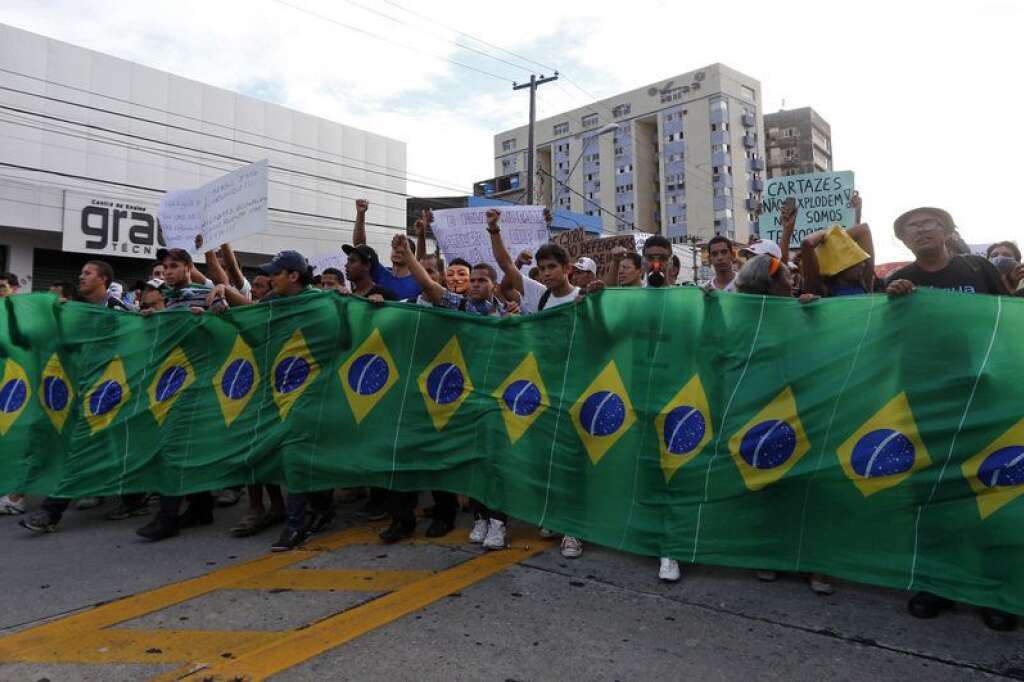 Manifestations du 20 juin au Brésil -
