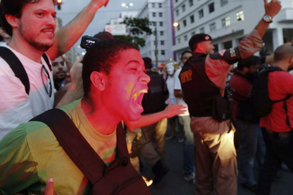 Manifestations du 20 juin au Brésil -