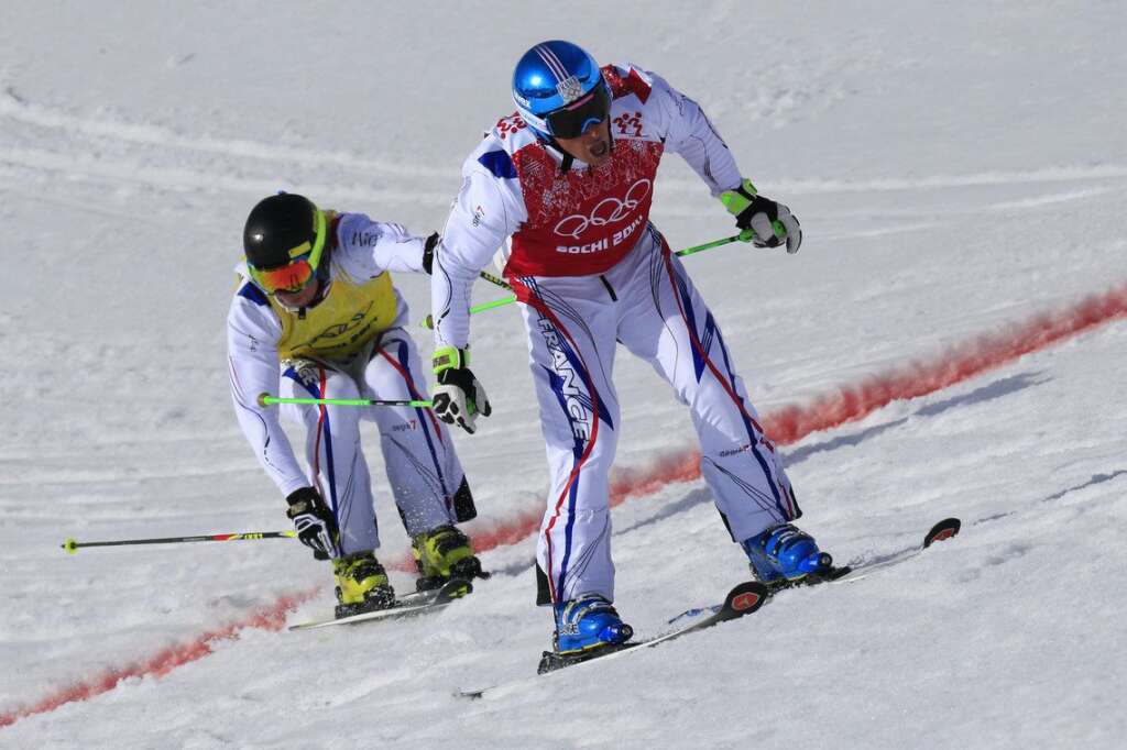 Jean-Frédéric Chapuis, médaille d'or en skicross - Déjà sacré champion du monde de la discipline, Jean-Frédéric Chapuis a offert à la France sa quatrième médaille d'or en remportant l'épreuve de skicross. A 24 ans, le skieur de Val-Thorens a réussi l'exploit de remporter toutes ses courses de la journée.