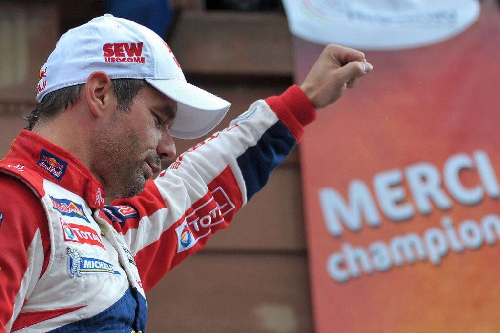 6. Sébastien Loeb - Il a mis un terme à sa carrière après son neuvième titre consécutif de champion du monde des rallyes.