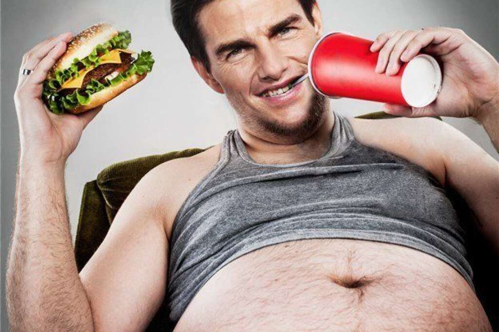 Tom Cruise - Les fast-food ne réussiraient pas à l'acteur américain Tom Cruise.