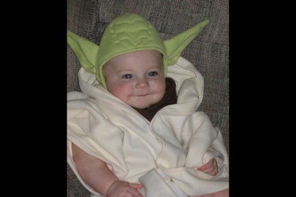 Yoda - <a href="http://www.huffingtonpost.com/social/monkeymom2007"><img style="float:left;padding-right:6px !important;" src="/images/profile/user_placeholder.gif" /></a><a href="http://www.huffingtonpost.com/social/monkeymom2007">monkeymom2007</a>:<br />This was my son at 7 1/2 months old.