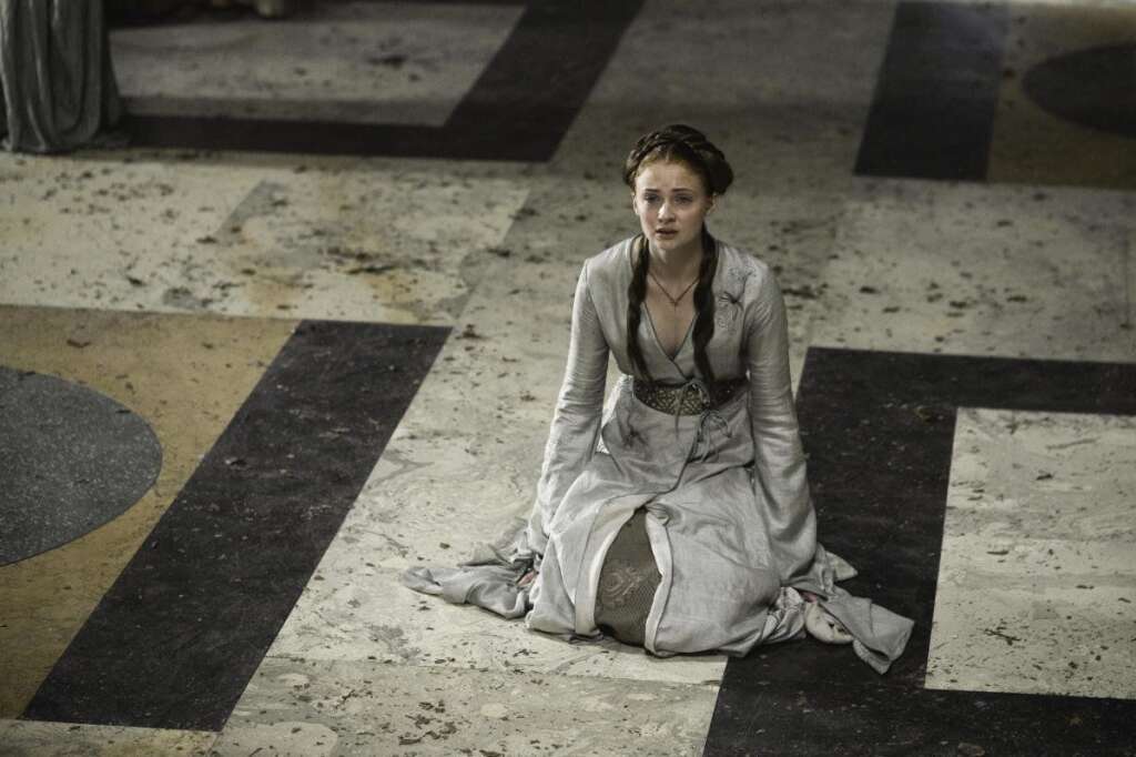 Sansa Stark - Sophie Turner en Sansa Stark.