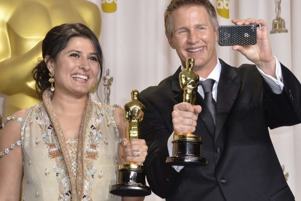Daniel Junge et Sharmeen Obaid-Chinoy, meilleur documentaire pour "Saving Face" -
