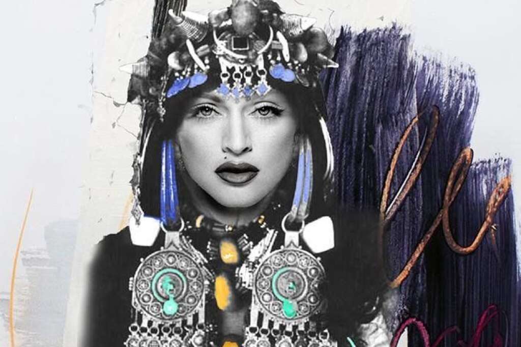 Madonna en berbère warrior -