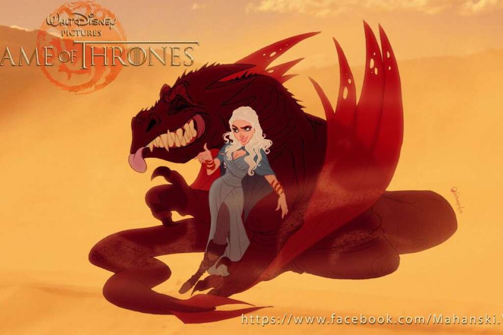 Et si Game of Thrones était un Disney - Khaleesi