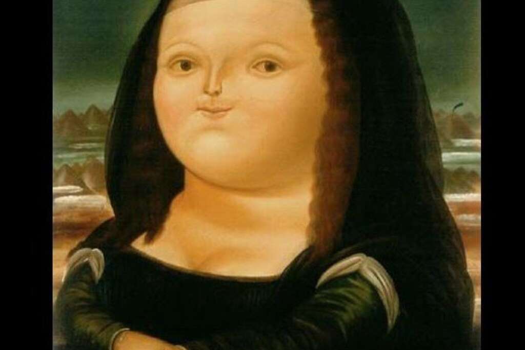 Botero, "Mona Lisa", 1977 -