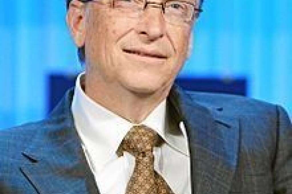 12. Bill Gates - Fondateur de Microsoft, (1955- ) 136 milliards de dollars