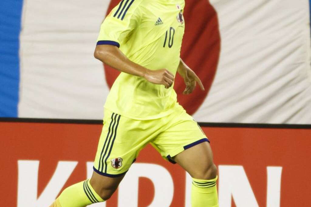 Shinji Kagawa (Japon) - Son club: Manchester United (Angleterre) Poste: milieu