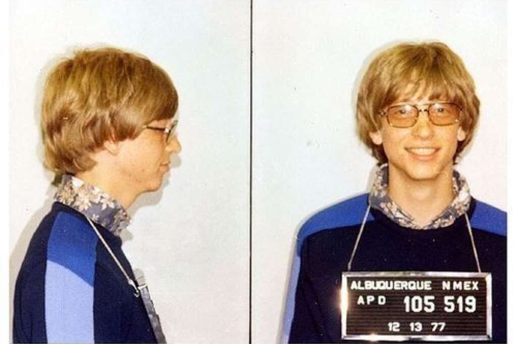 Bill Gates - Arrêté pour non-respect du code de la route