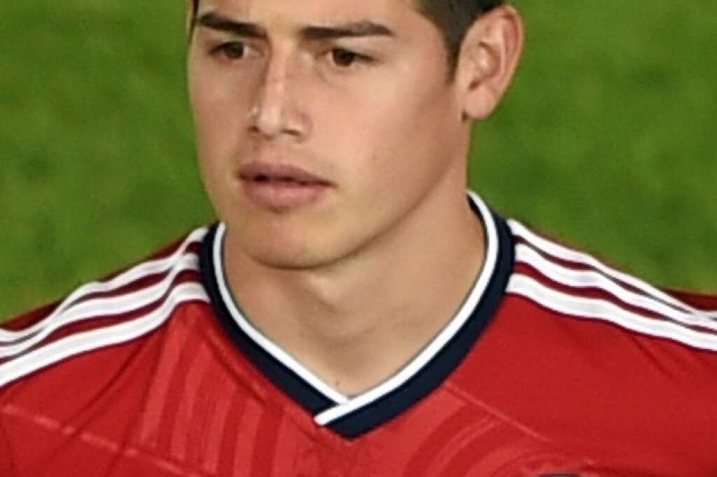 James Rodriguez (Colombie) - Son club: Monaco (France) Poste: attaquant