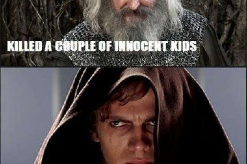 Star Wars vs Game of Thrones - -“J'ai tué quelques enfants innocents” -“C'est mignon”