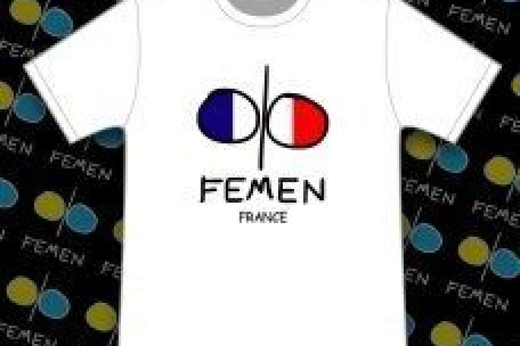 T-shirt national - Pour 20,26€ (les prix sont convertis du dollar). Le même existe avec tous les pays dans lesquels les Femen ont ouvert une antenne.
