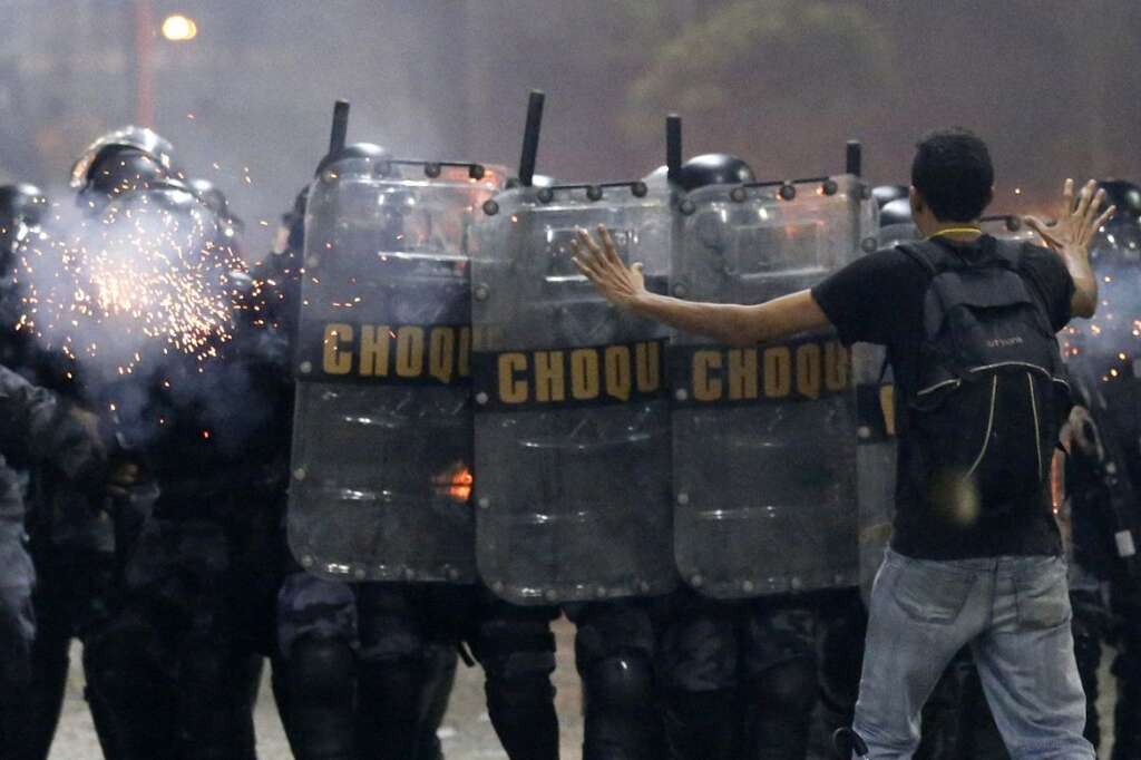 Manifestations du 20 juin au Brésil -