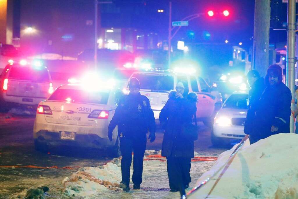 Les images de l'attentat à la mosquée de Québec - REUTERS/Mathieu Belanger