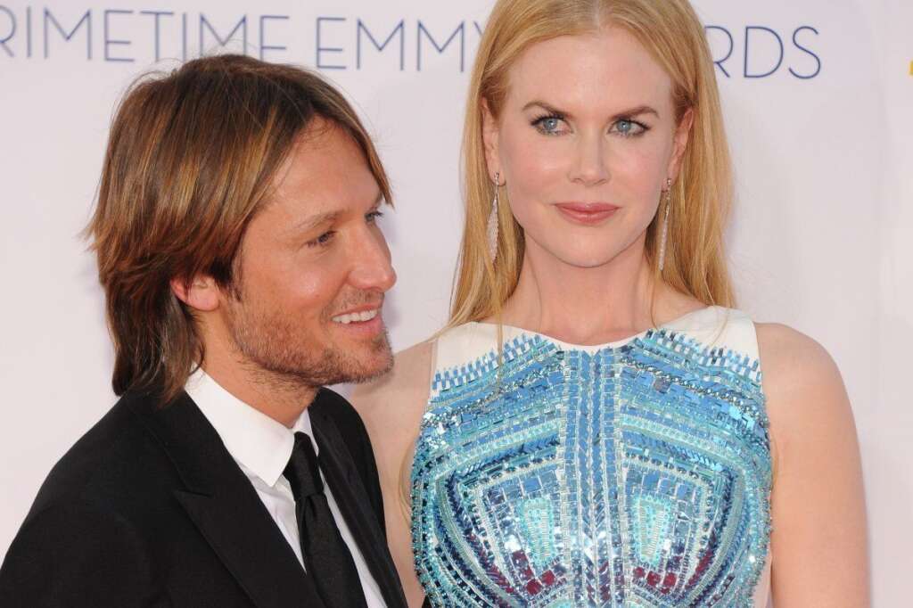 Nicole Kidman et son mari Keith Urban -