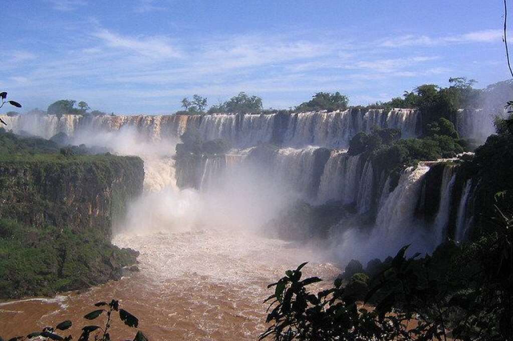 10. Puerto Iguazú, en Argentine -