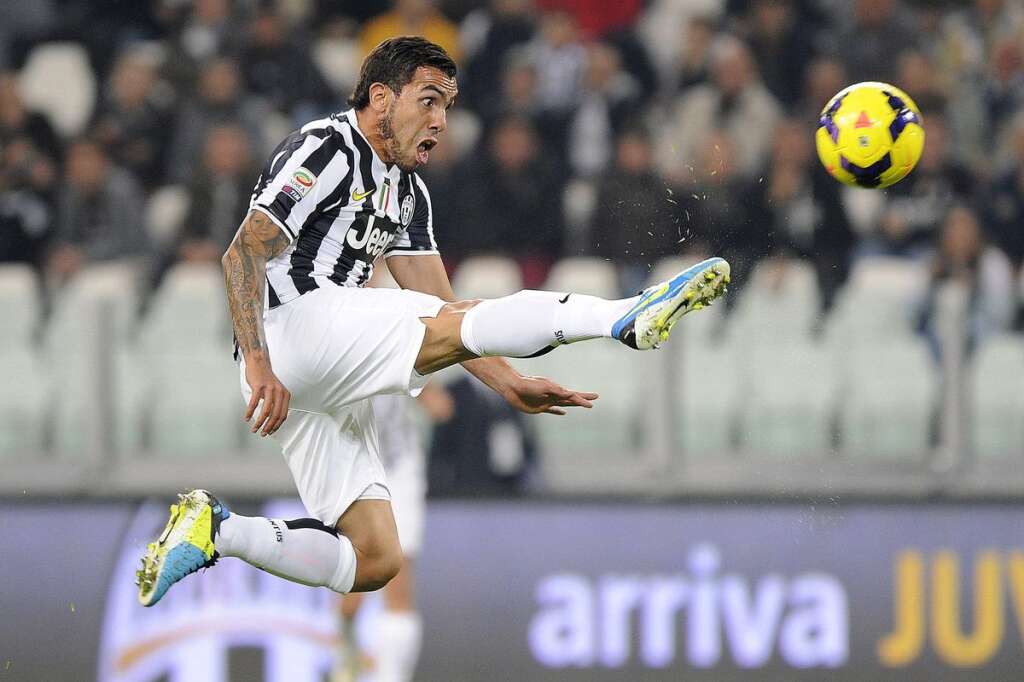 9. Juventus de Turin - 272,4 millions d'euros - Carlos Tevez, octobre 2013