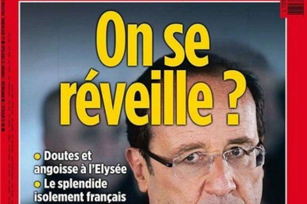 "On se réveille?", Le Point, 30 août - "Hollande bashing", acte IV pour <em>Le Point.</em>