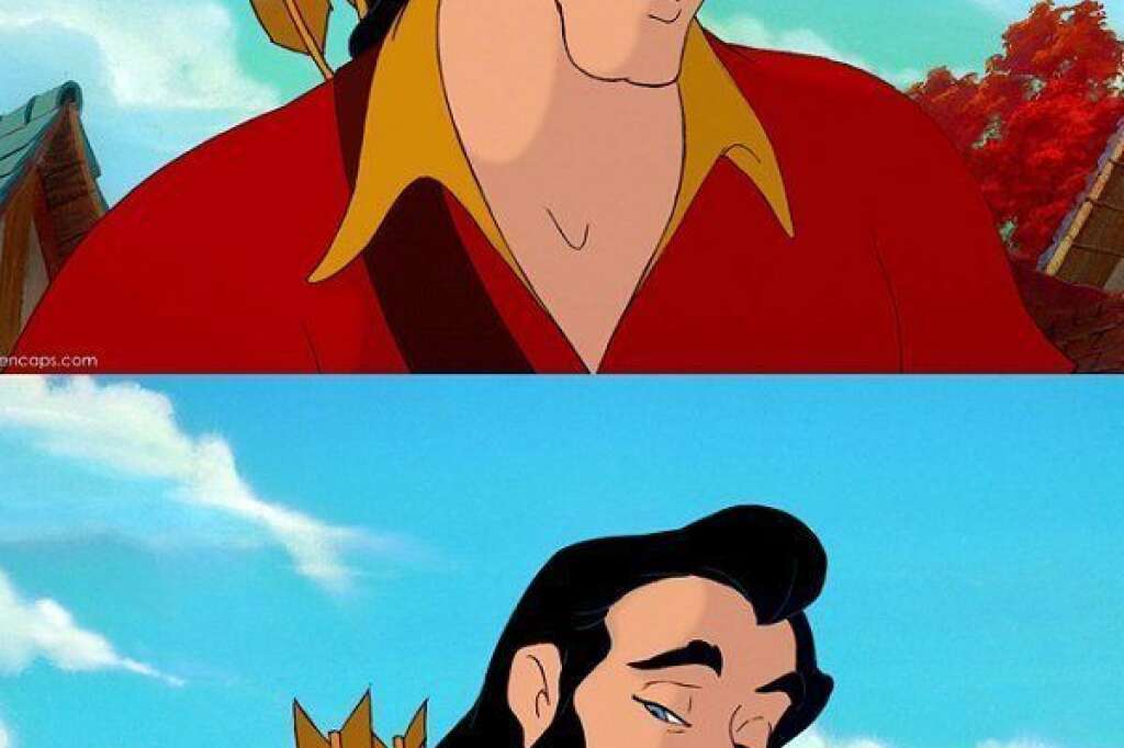 Gaston dans la "Belle et la Bête" -
