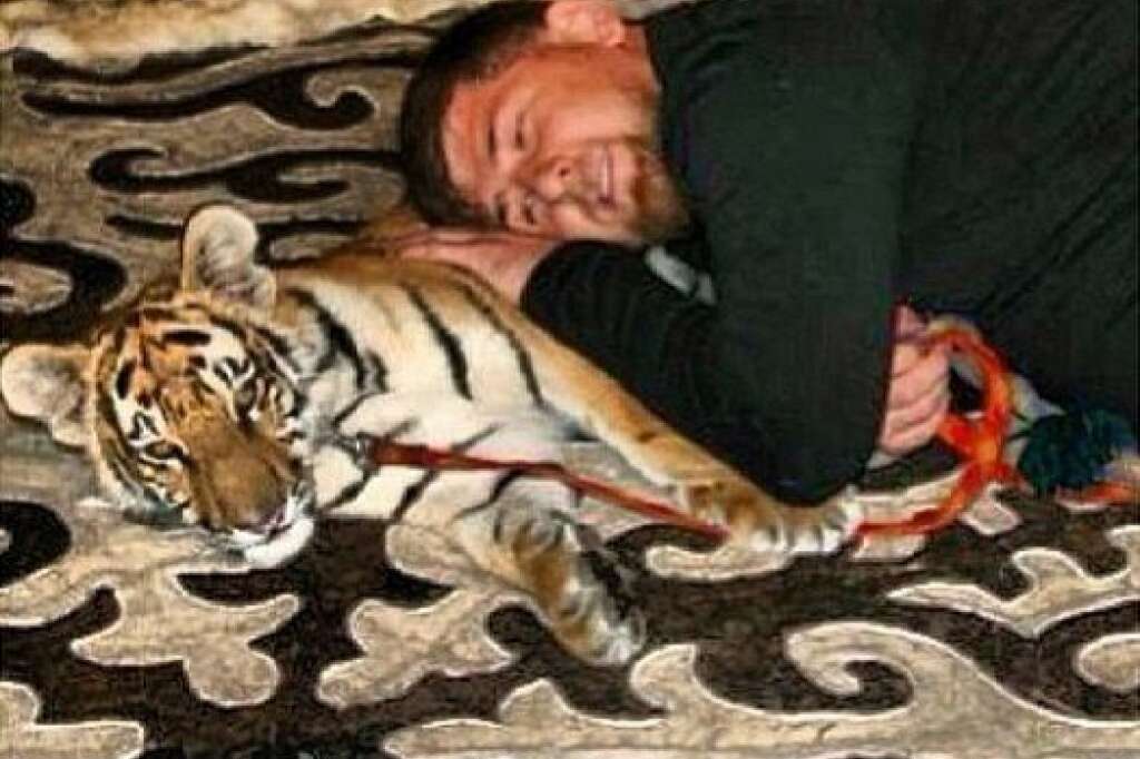 - ...et son tigre.