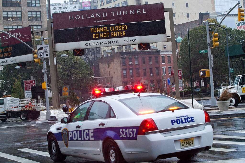 Tunnel fermé à New York -