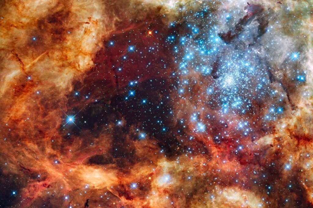 R136a, l'amas stellaire situé dans la constellation de la Dorade -