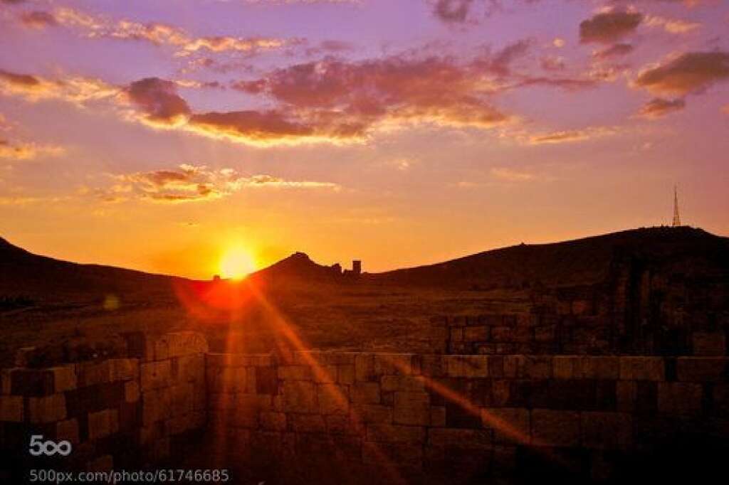 Sunset in Palmyra - Follow me also on Instagram: AMPMOX