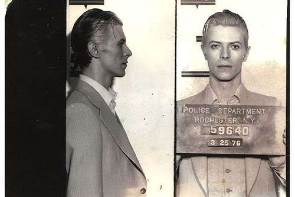 David Bowie - Arrêté pour possession de drogue