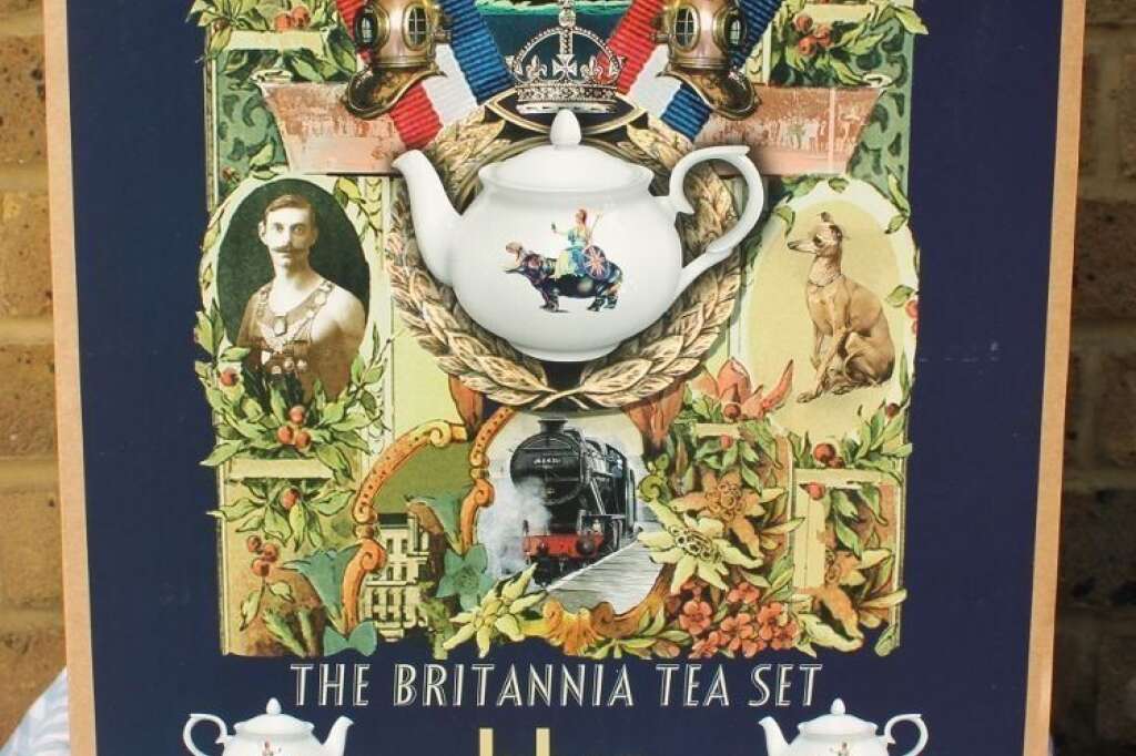 Le service à thé Britannia de Blur - La boîte cadeau