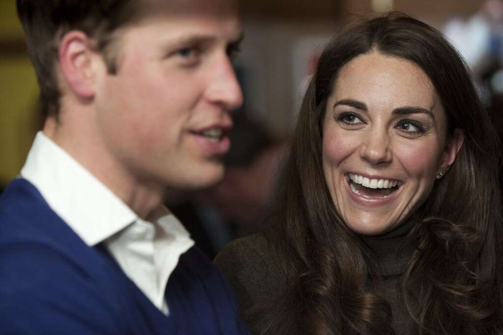... Kate peut au moins compter sur William pour la faire rire. -