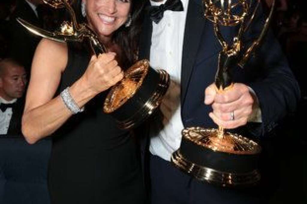 La 67ème cérémonie des Emmy Awards - Carton plein pour la série Veep. Julia Louis-Dreyfus a été sacrée meilleure actrice dans une série comique et Tony Hale, meilleur second rôle masculin.