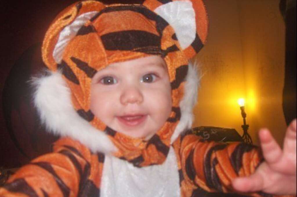 My little tiger. - <a href="http://www.huffingtonpost.com/social/tornadosapphire"><img style="float:left;padding-right:6px !important;" src="http://s.huffpost.com/images/profile/user_placeholder.gif" /></a><a href="http://www.huffingtonpost.com/social/tornadosapphire">tornadosapphire</a>:<br />Move over Tony the tiger, here's Rayne the tiger!