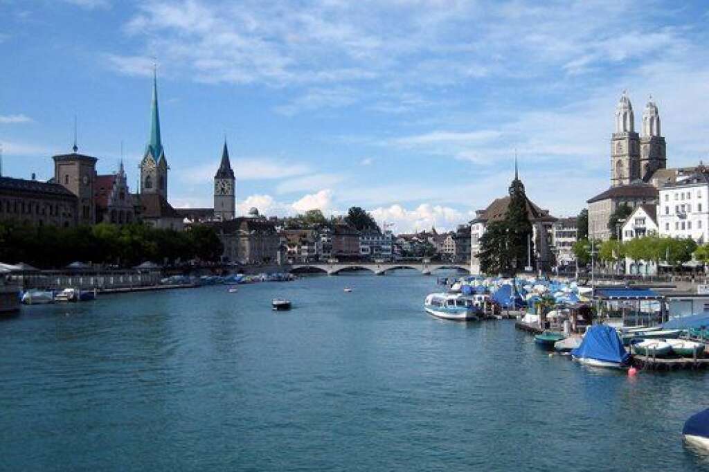 7. Zurich (Suisse) -